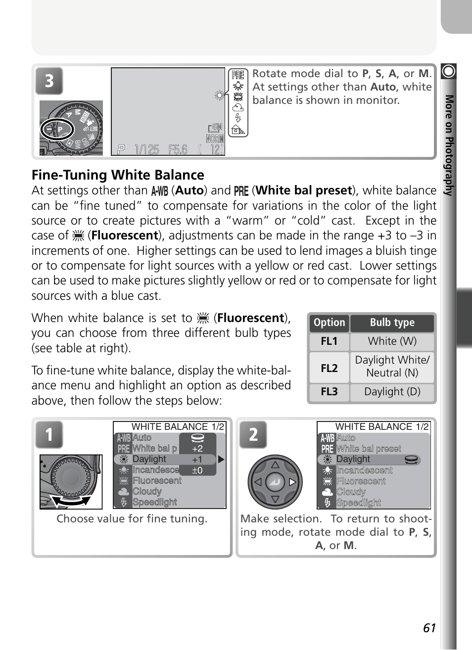 Fine-tuning white balance | Nikon 5400 User Manual | Page 73 / 173
