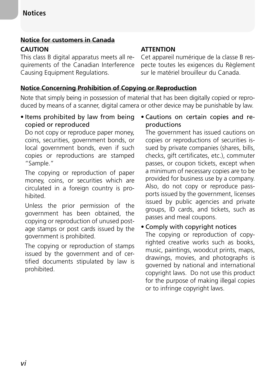 Nikon 5400 User Manual | Page 8 / 173