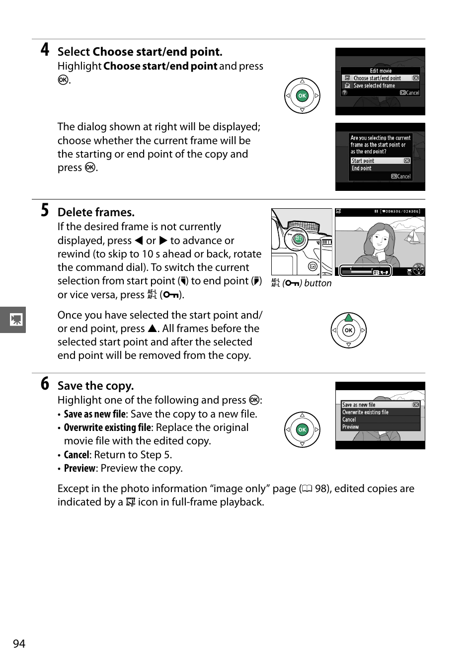 Nikon D3200 User Manual | Page 110 / 228