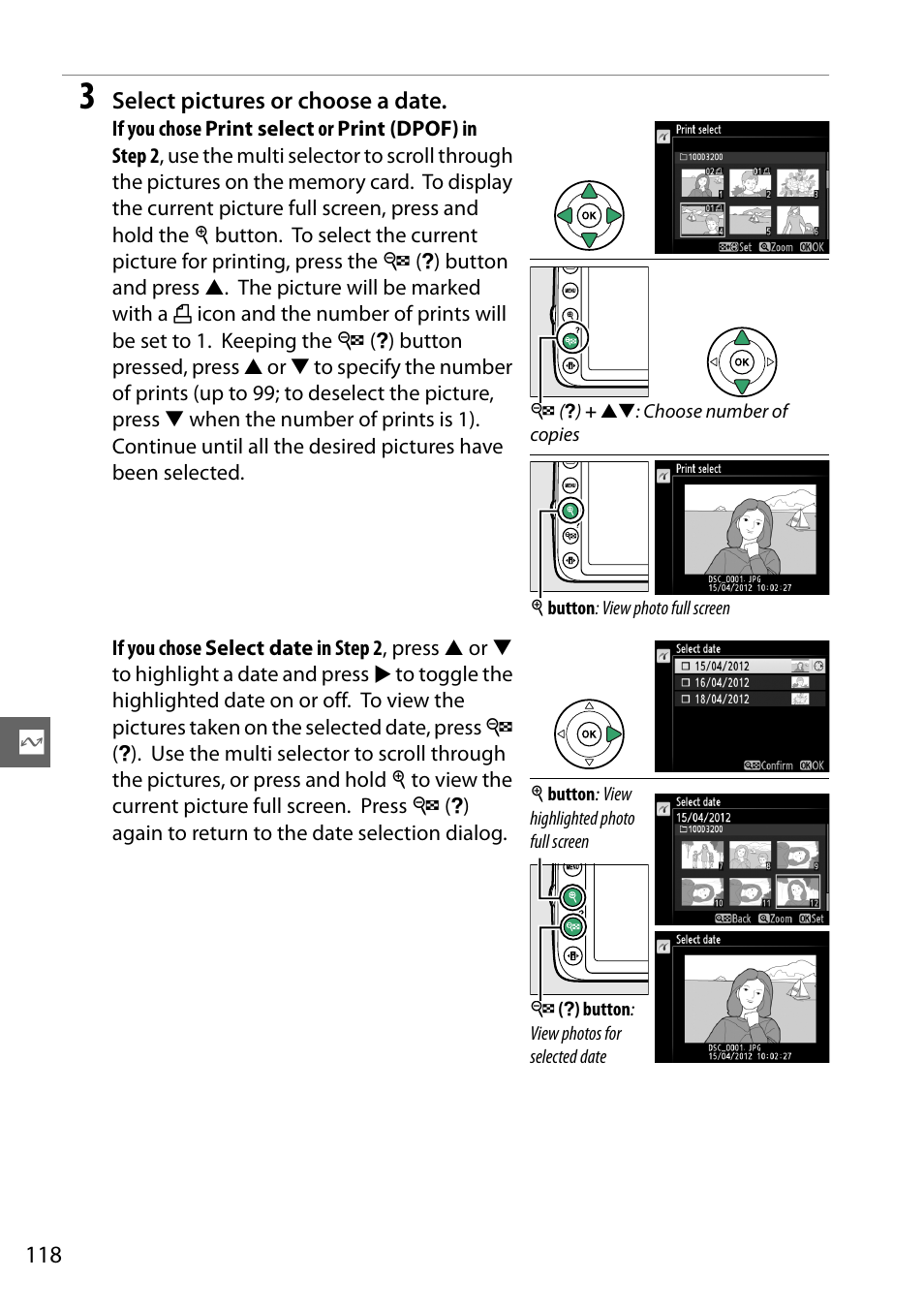 Nikon D3200 User Manual | Page 134 / 228