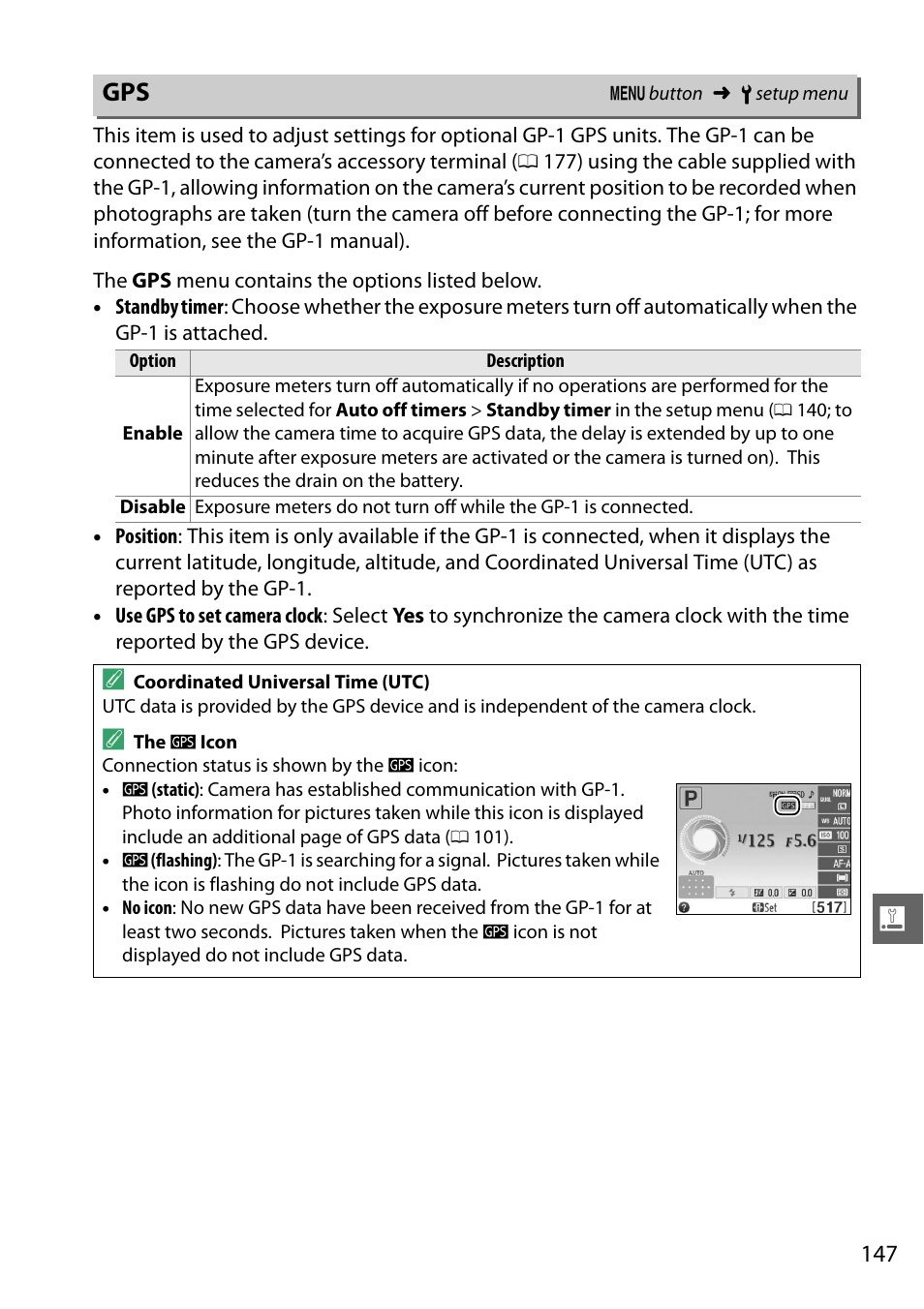 Nikon D3200 User Manual | Page 163 / 228