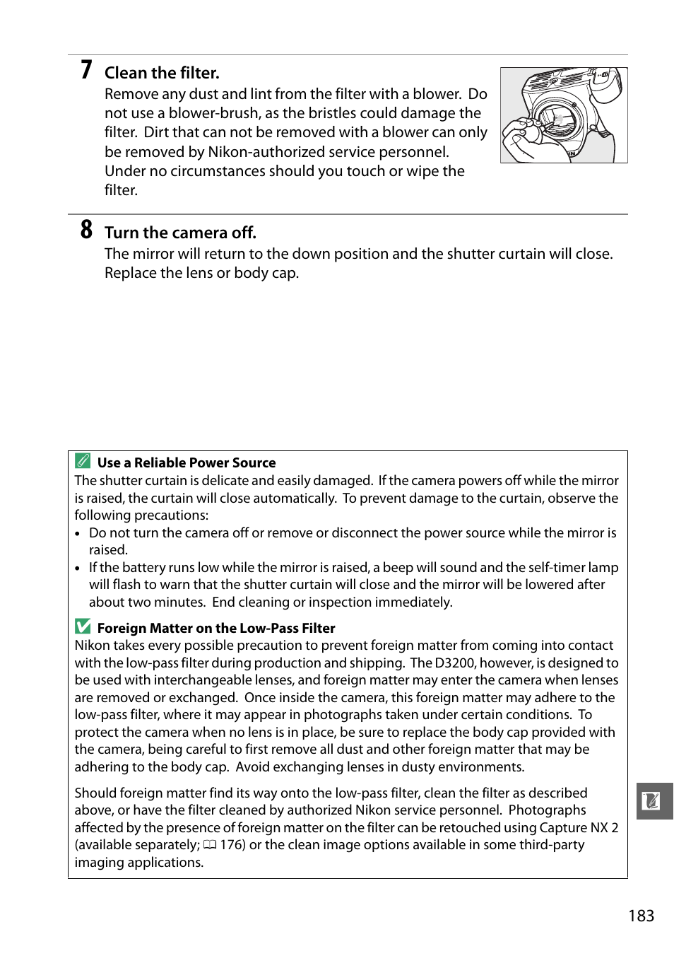 Nikon D3200 User Manual | Page 199 / 228