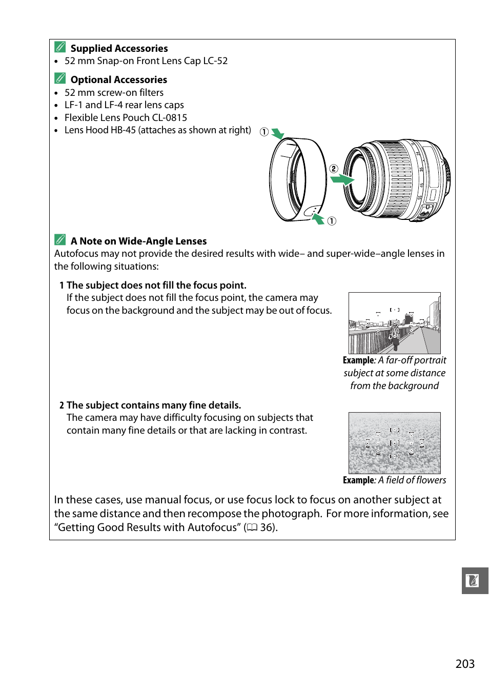 Nikon D3200 User Manual | Page 219 / 228