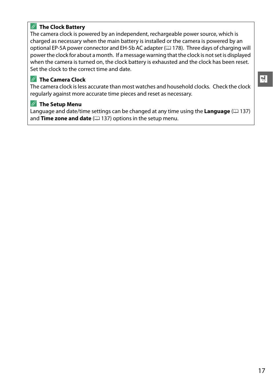 Nikon D3200 User Manual | Page 33 / 228
