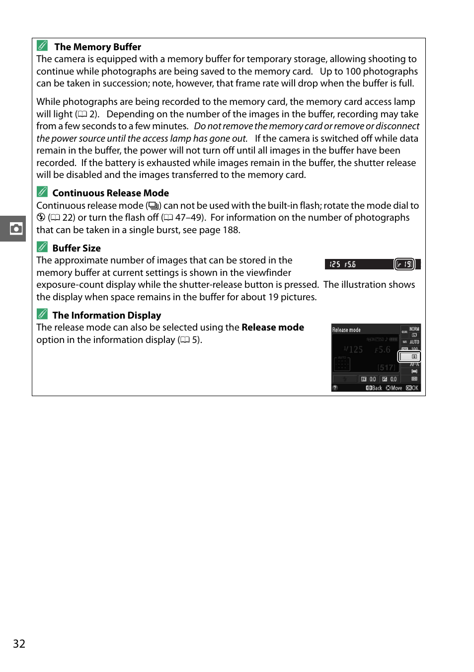Nikon D3200 User Manual | Page 48 / 228
