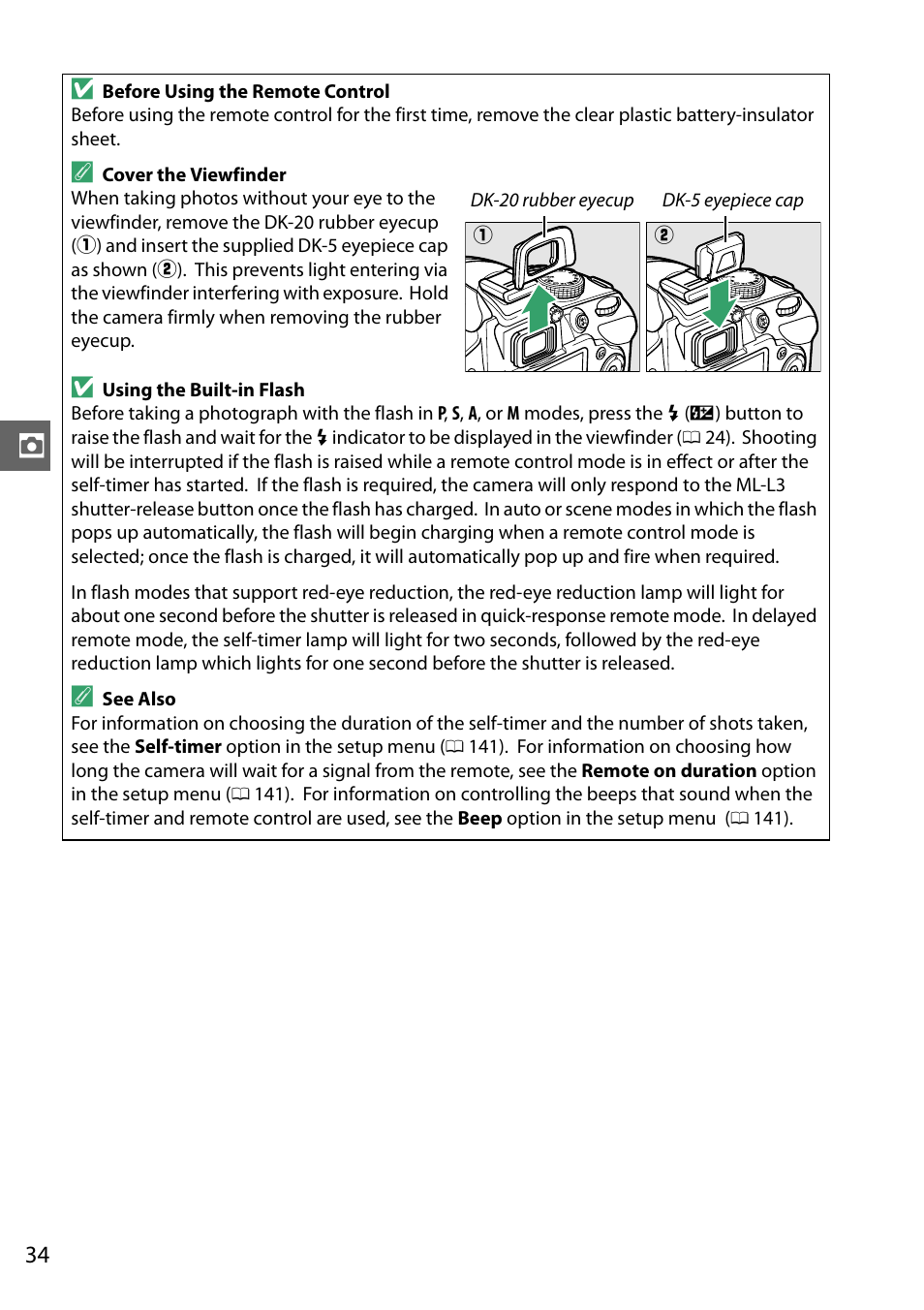 Nikon D3200 User Manual | Page 50 / 228