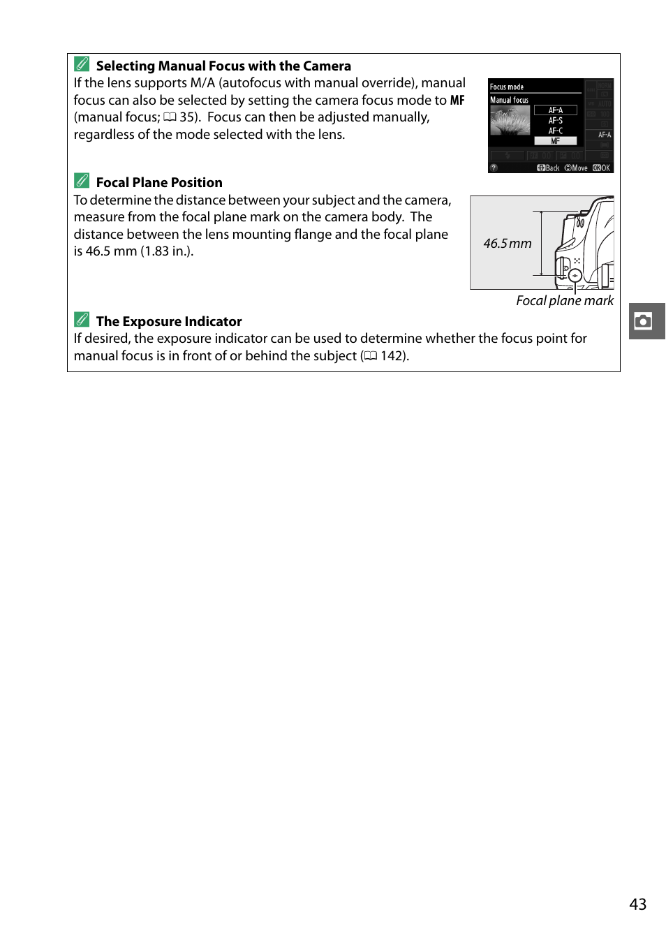 Nikon D3200 User Manual | Page 59 / 228