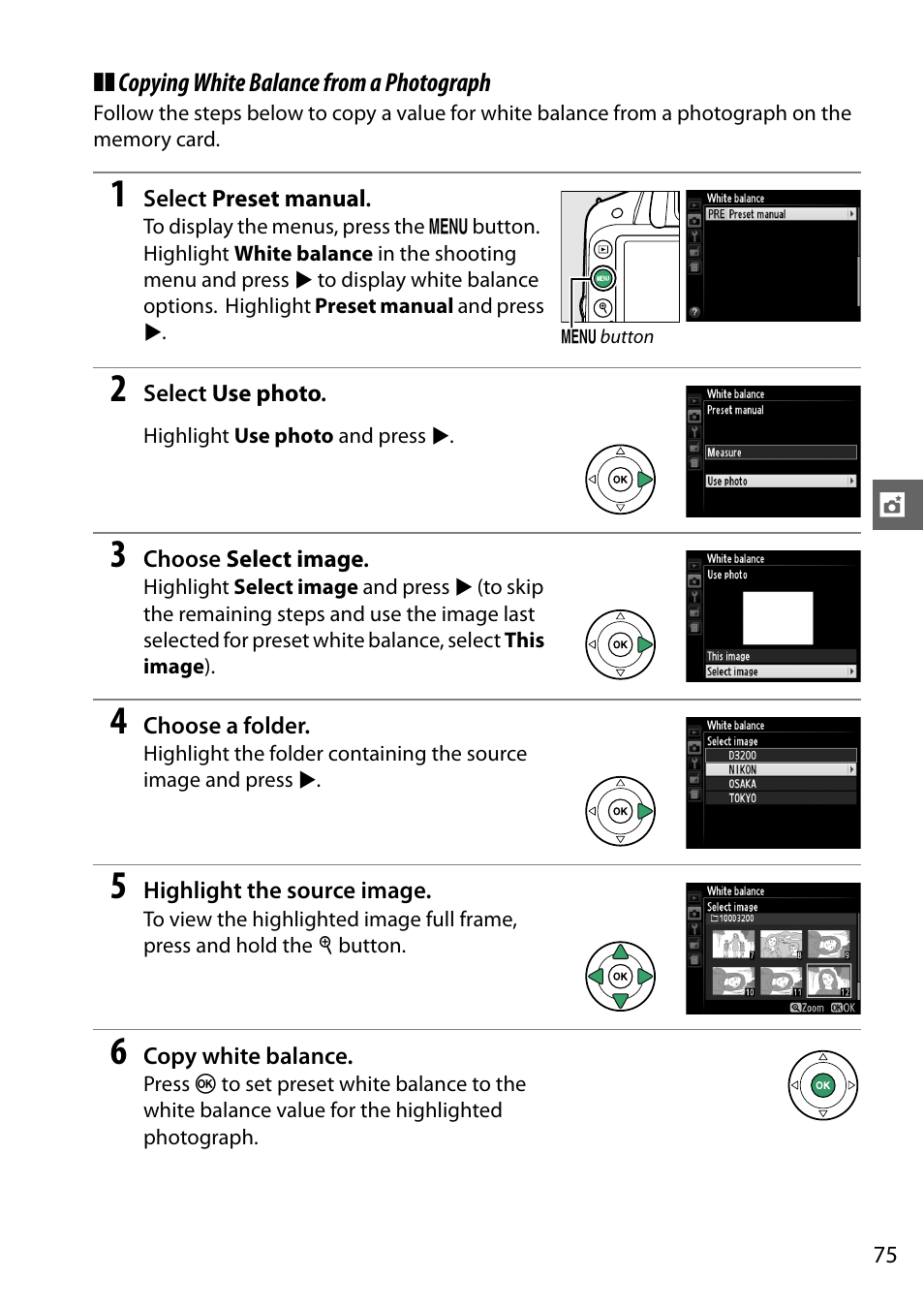 Nikon D3200 User Manual | Page 91 / 228