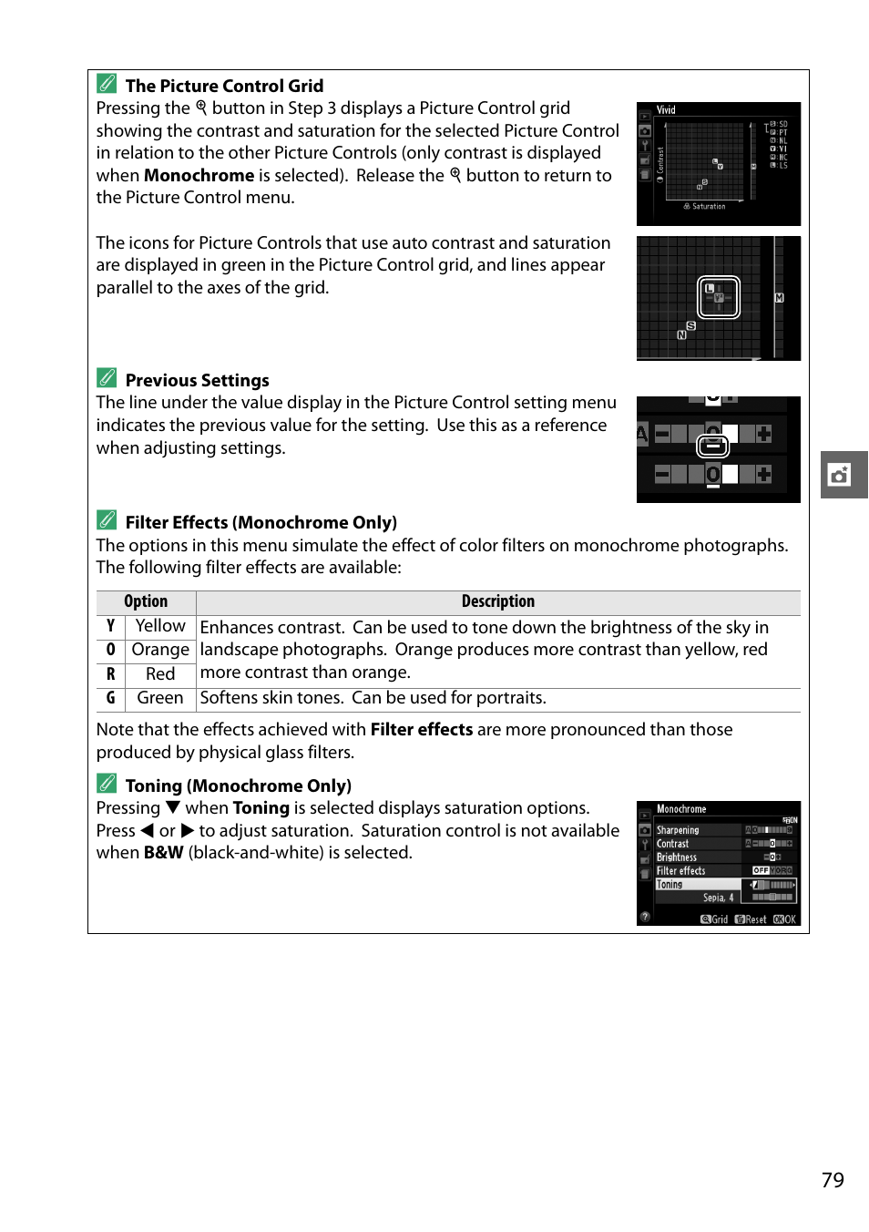 Nikon D3200 User Manual | Page 95 / 228