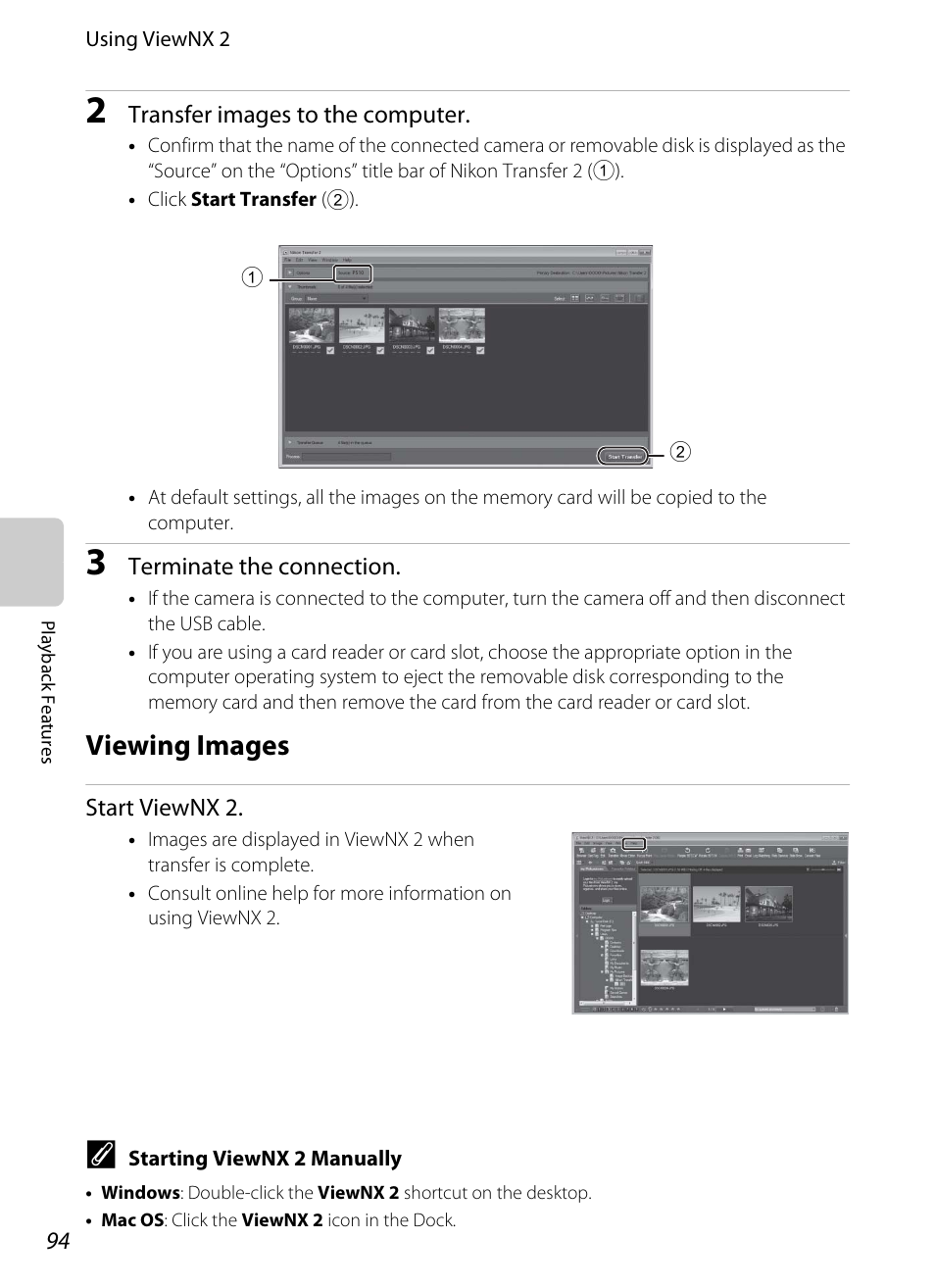 Viewing images | Nikon P510 User Manual | Page 112 / 260
