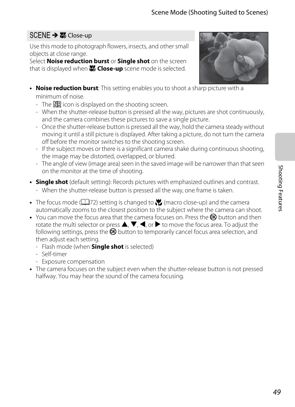 A49) sce, A49) | Nikon P510 User Manual | Page 67 / 260