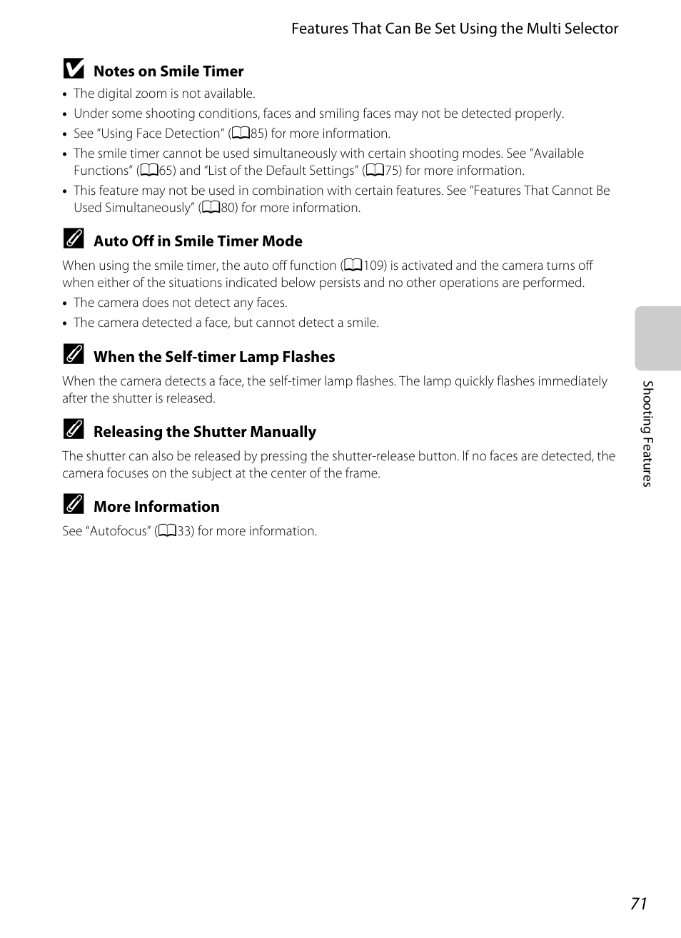 Nikon P510 User Manual | Page 89 / 260