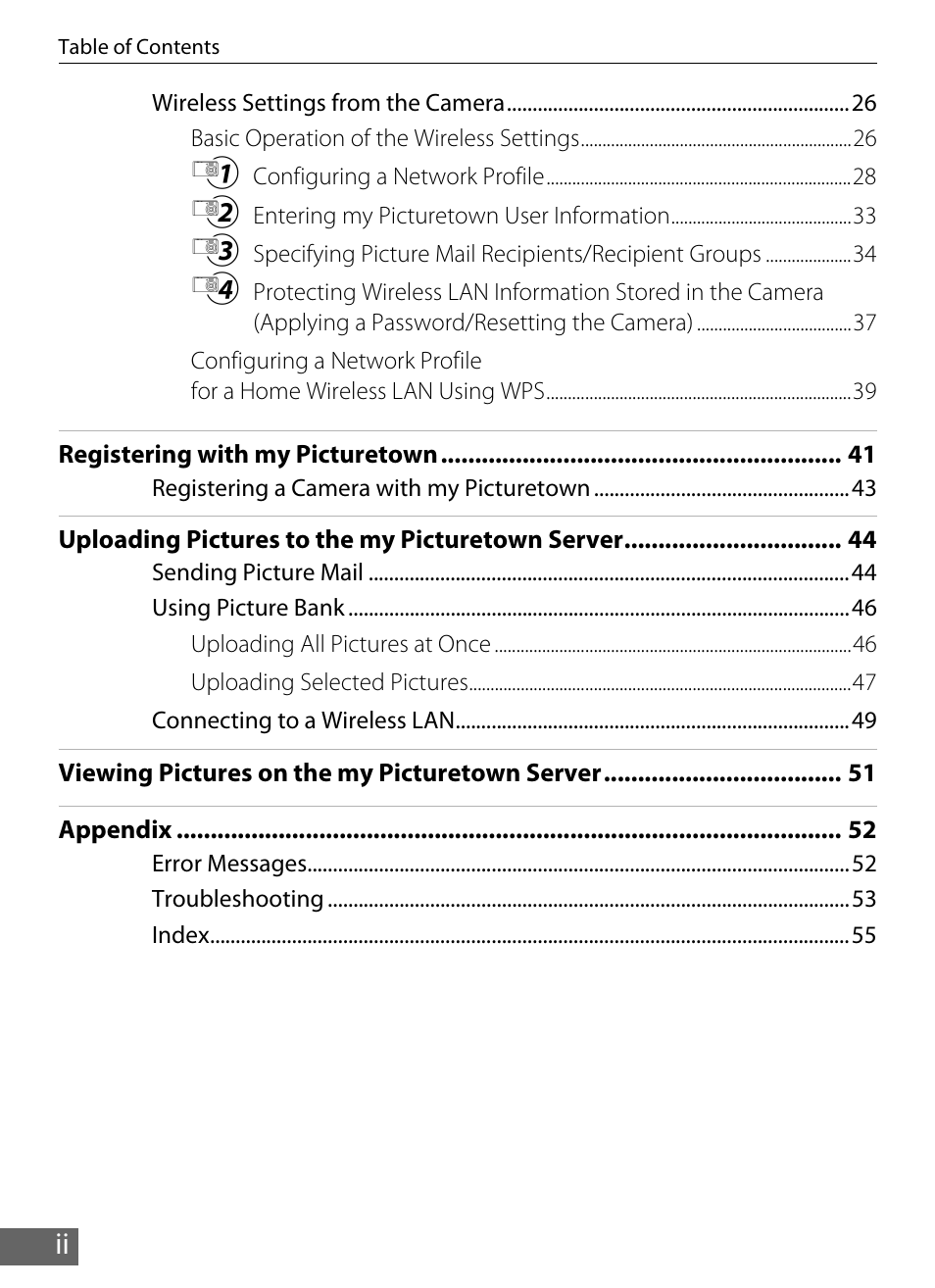 Nikon S610 - S610c User Manual | Page 4 / 63