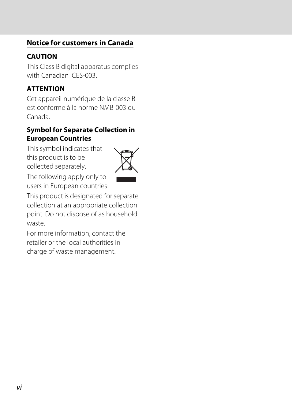 Nikon S520 User Manual | Page 8 / 154