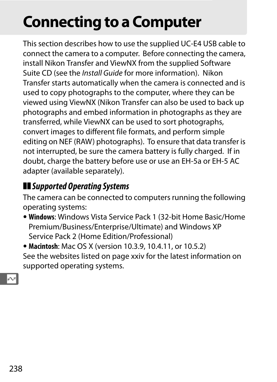 Connecting to a computer | Nikon D700 User Manual | Page 264 / 472