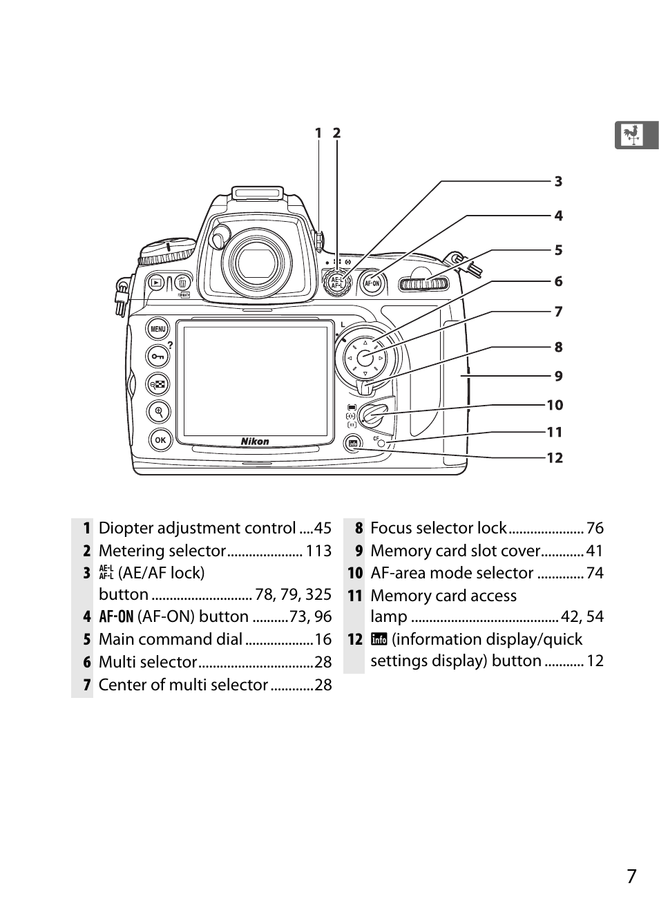 Nikon D700 User Manual | Page 33 / 472