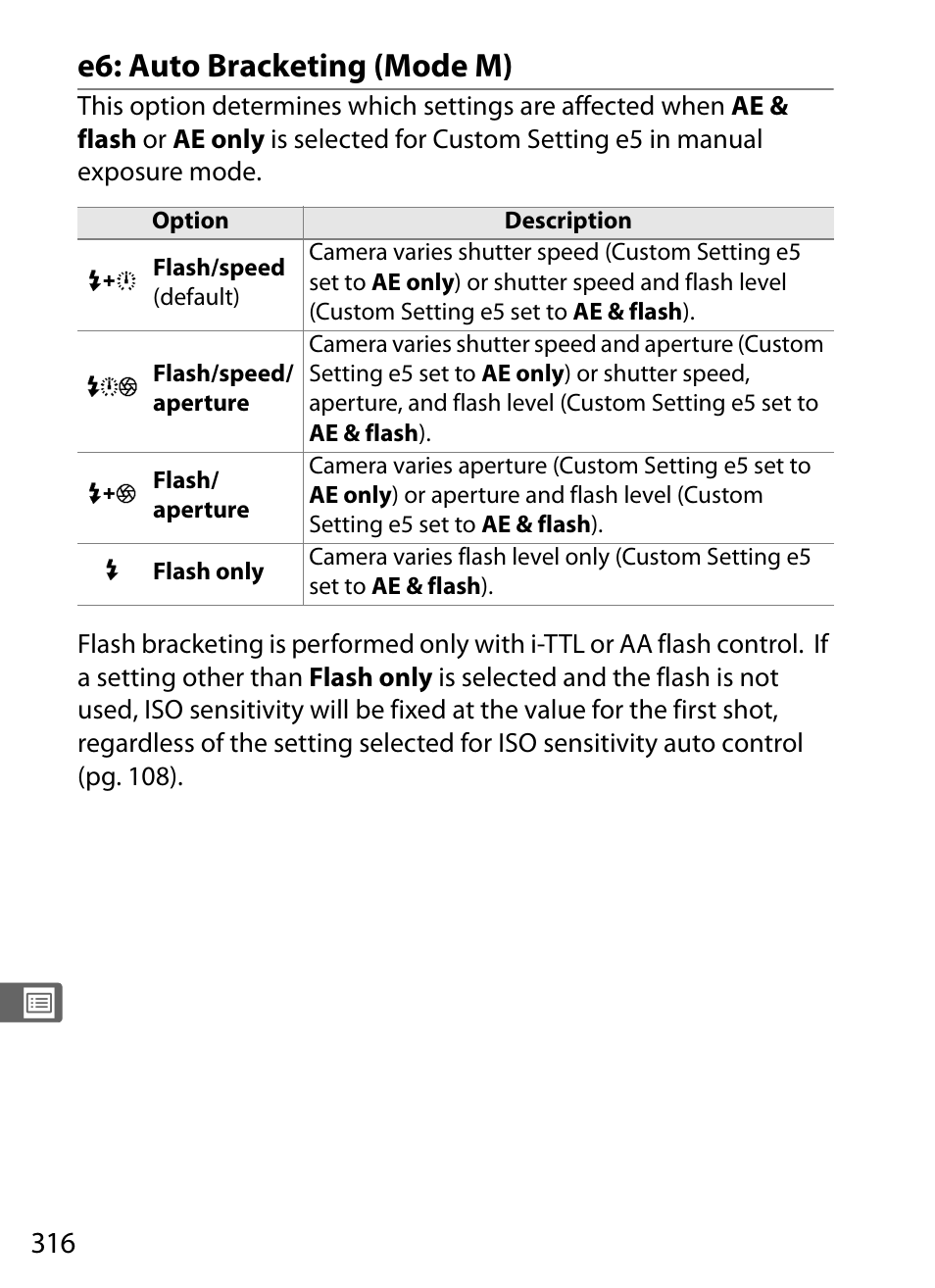 E6: auto bracketing (mode m) | Nikon D700 User Manual | Page 342 / 472