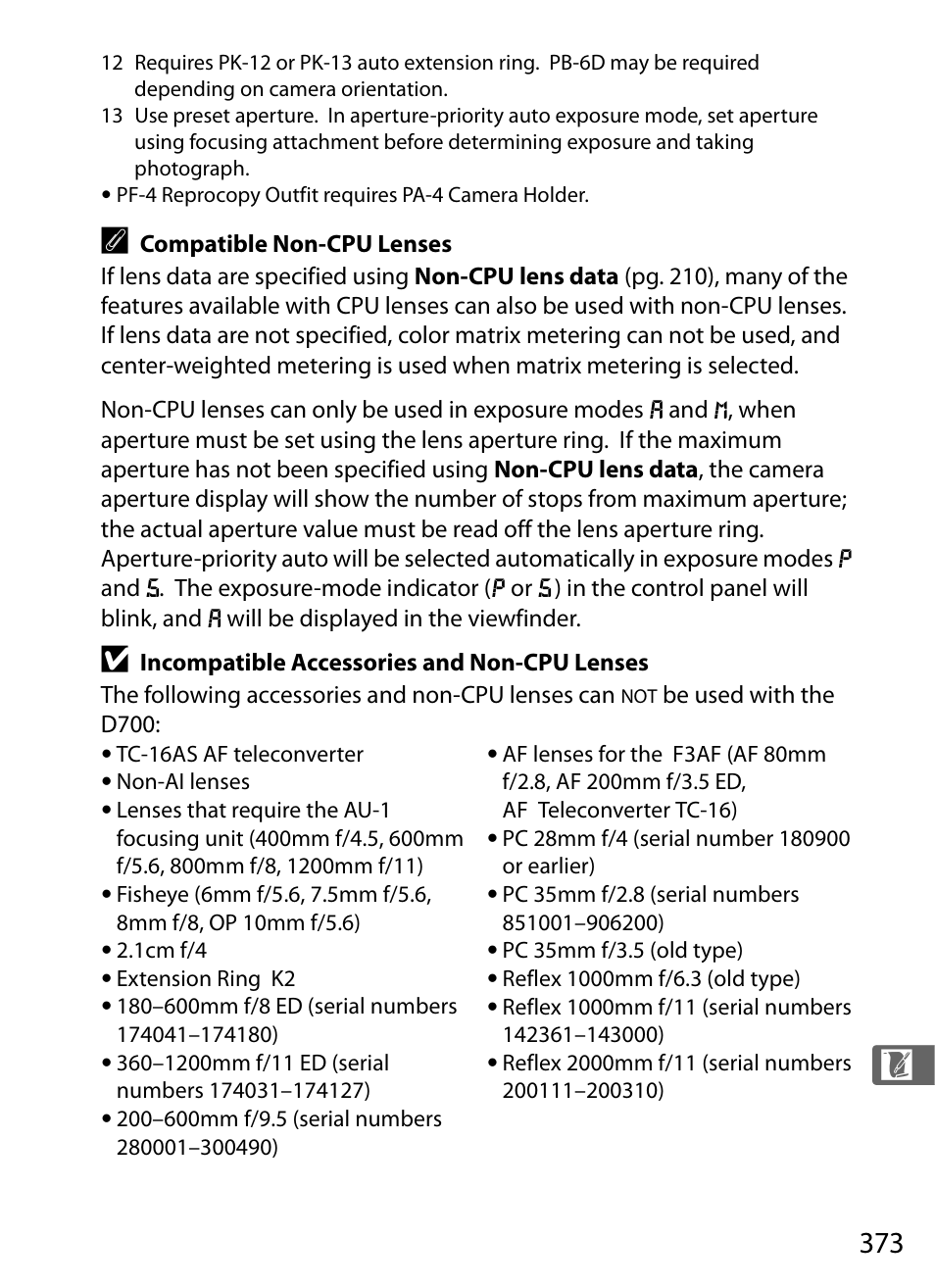 Nikon D700 User Manual | Page 399 / 472