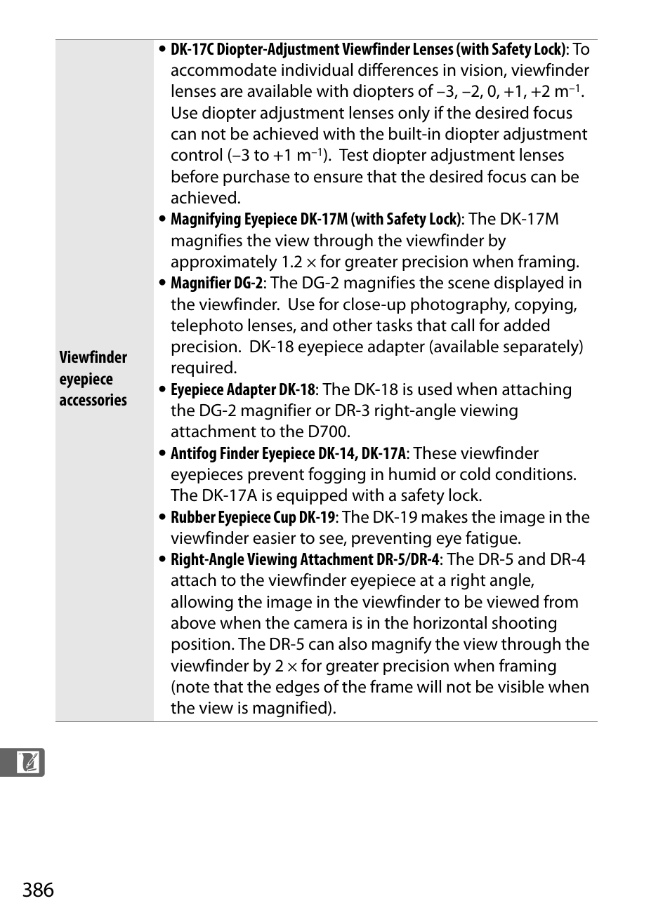 Nikon D700 User Manual | Page 412 / 472