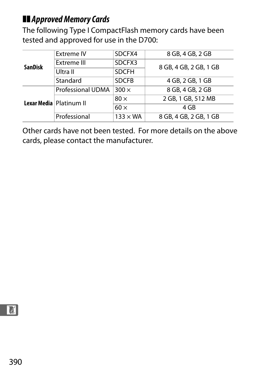 Nikon D700 User Manual | Page 416 / 472