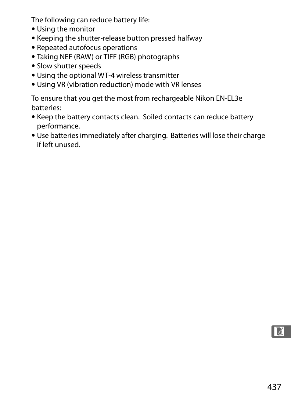 Nikon D700 User Manual | Page 463 / 472