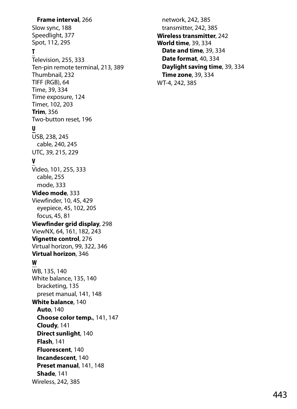 Nikon D700 User Manual | Page 469 / 472