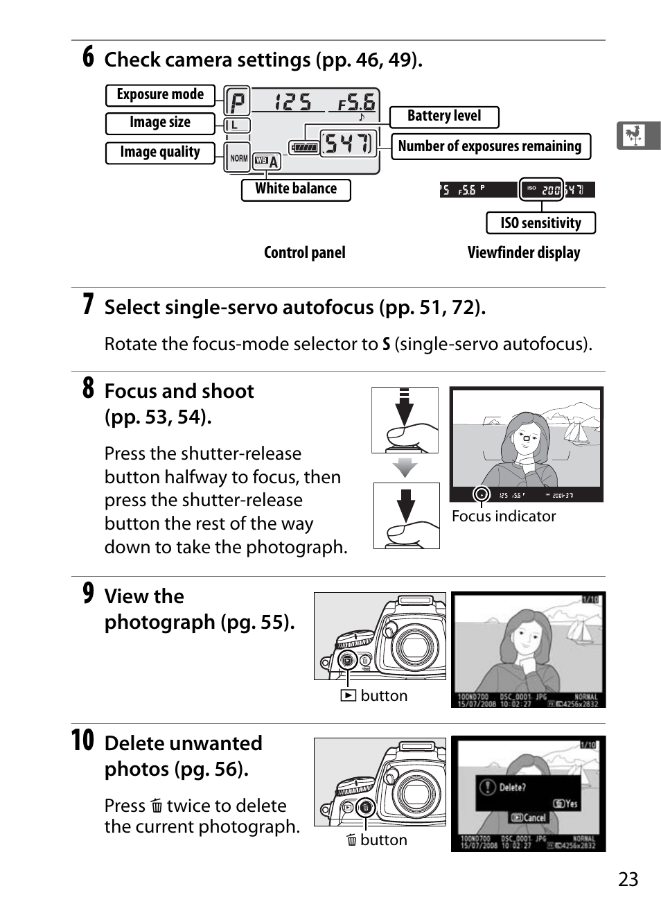 Nikon D700 User Manual | Page 49 / 472