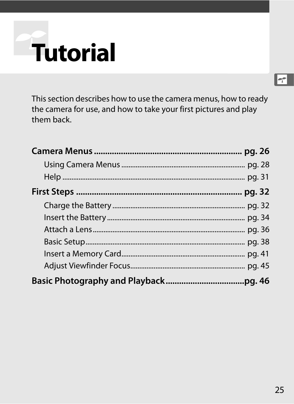 Tutorial | Nikon D700 User Manual | Page 51 / 472