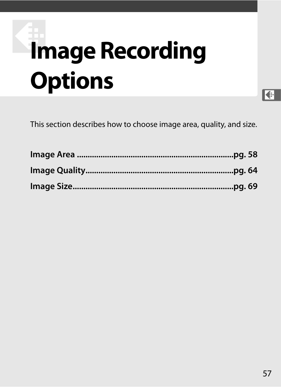 Image recording options | Nikon D700 User Manual | Page 83 / 472