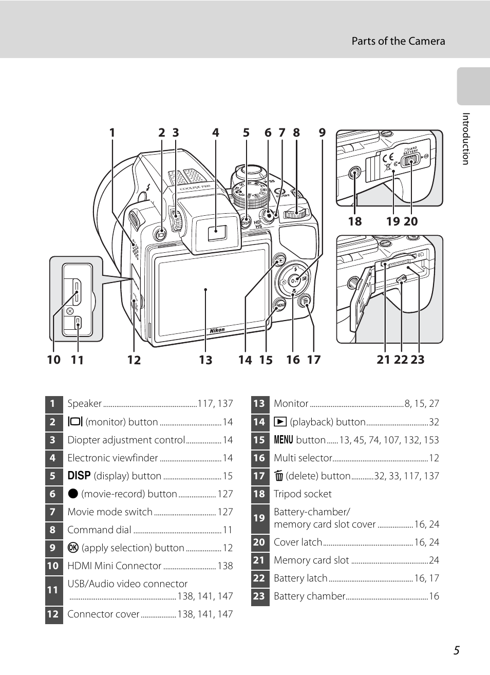 Nikon COOLPIX-P100 User Manual | Page 17 / 216