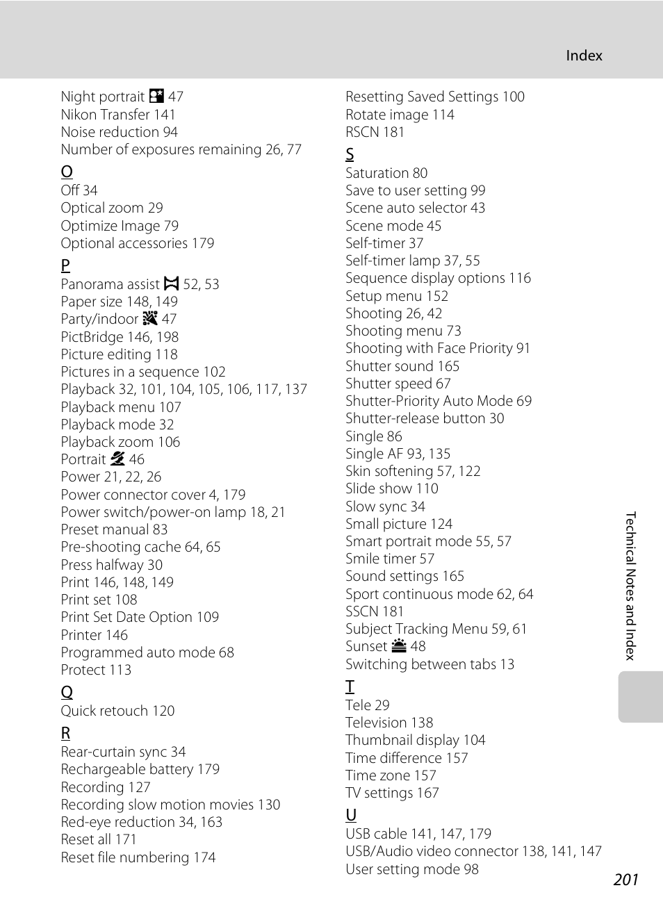 Nikon COOLPIX-P100 User Manual | Page 213 / 216