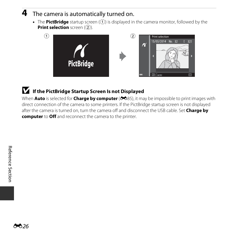 The camera is automatically turned on | Nikon S6800 User Manual | Page 138 / 240