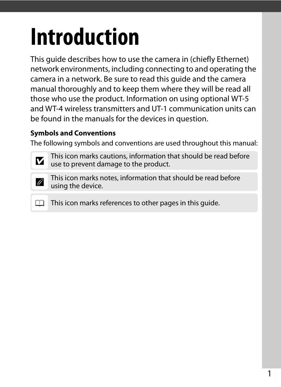 Introduction | Nikon D4S User Manual | Page 11 / 100