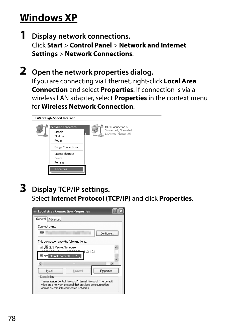 Windows xp | Nikon D4S User Manual | Page 88 / 100