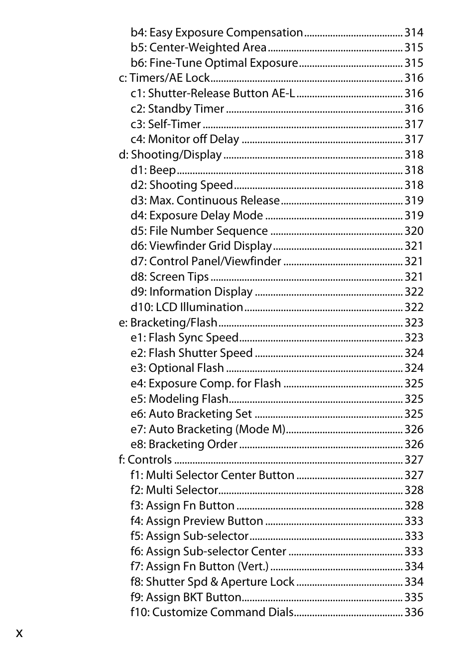 Nikon D4 User Manual | Page 12 / 484