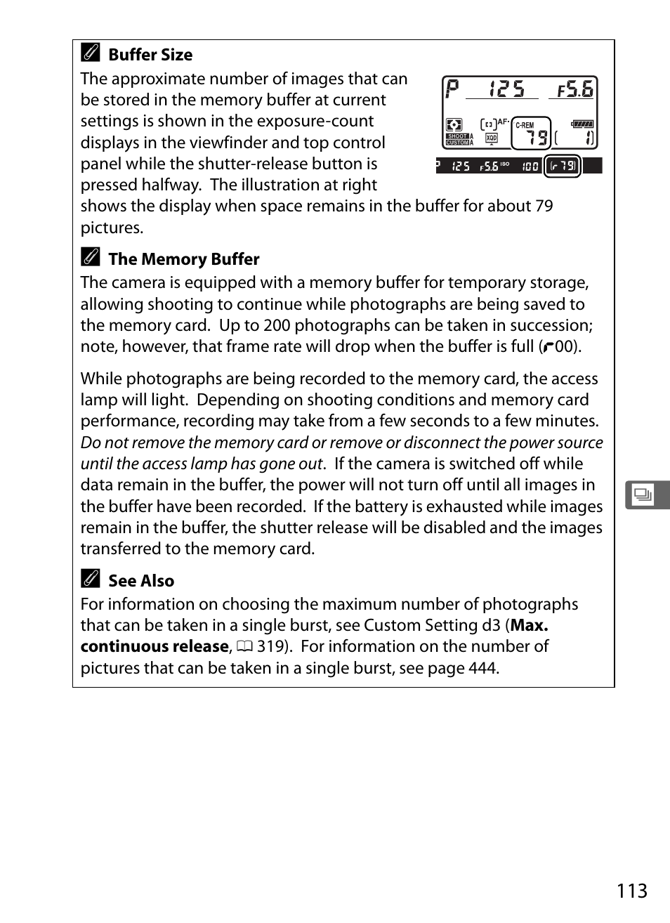 Nikon D4 User Manual | Page 139 / 484