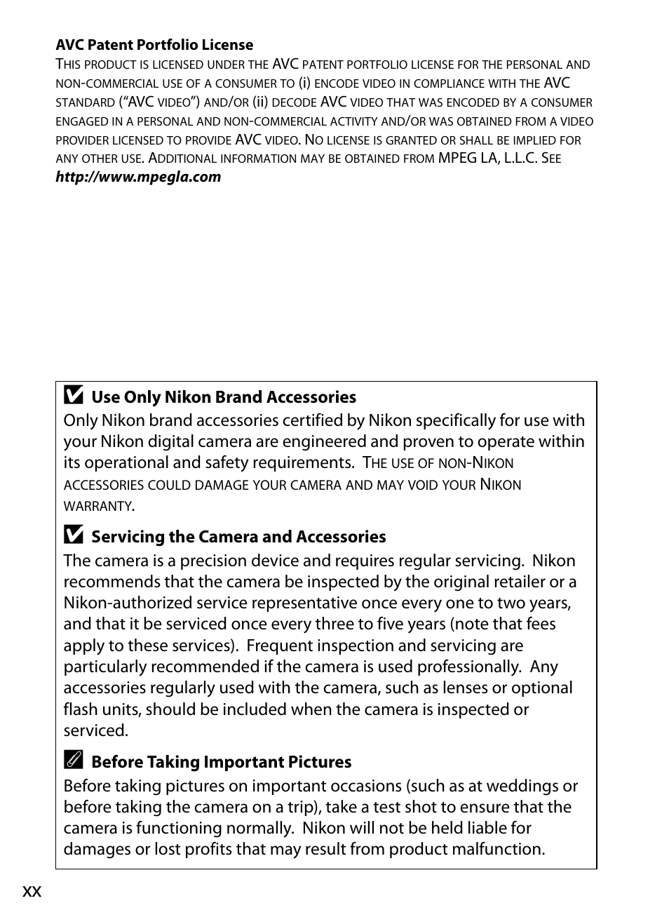 Nikon D4 User Manual | Page 22 / 484
