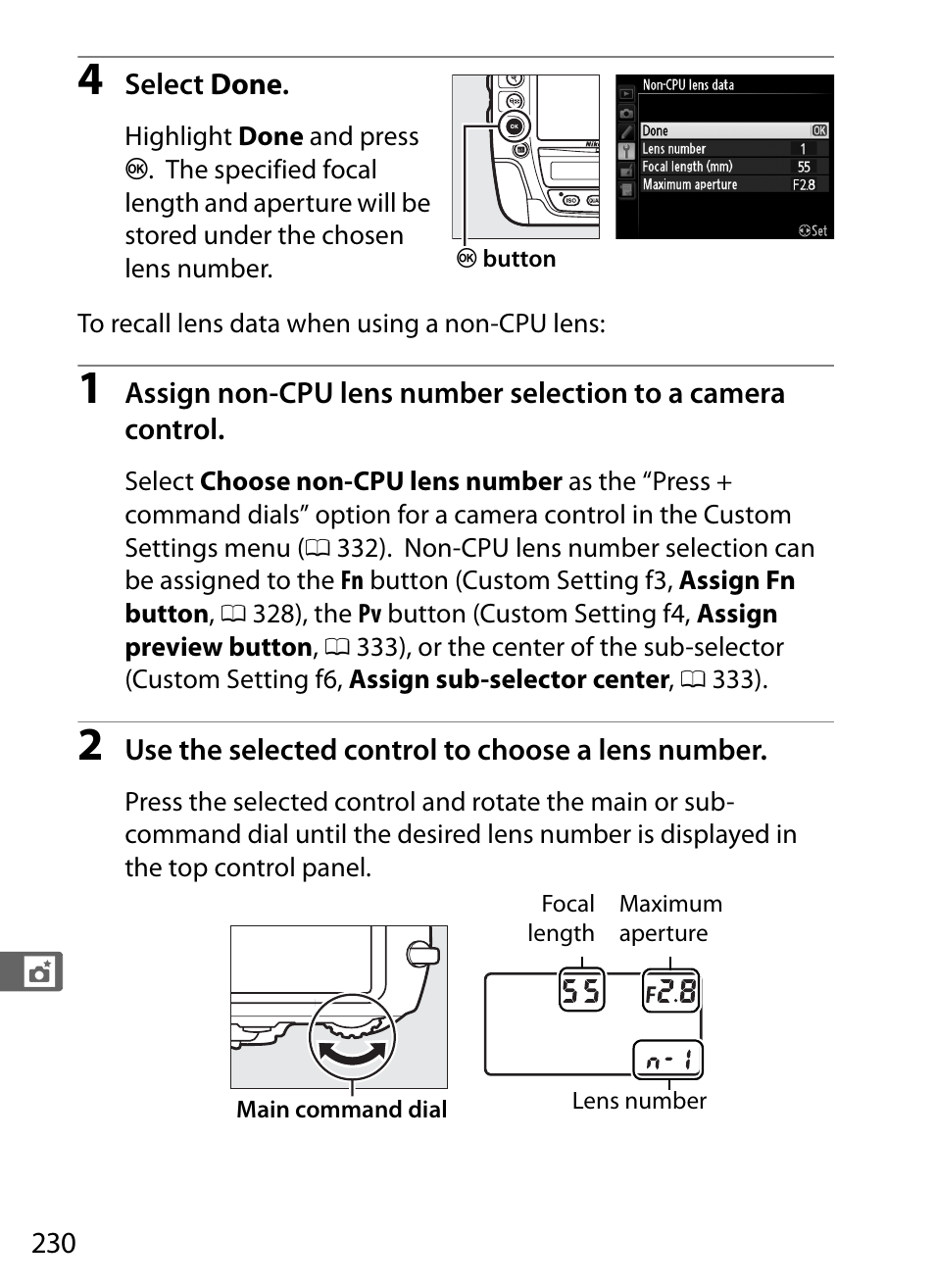 Nikon D4 User Manual | Page 256 / 484