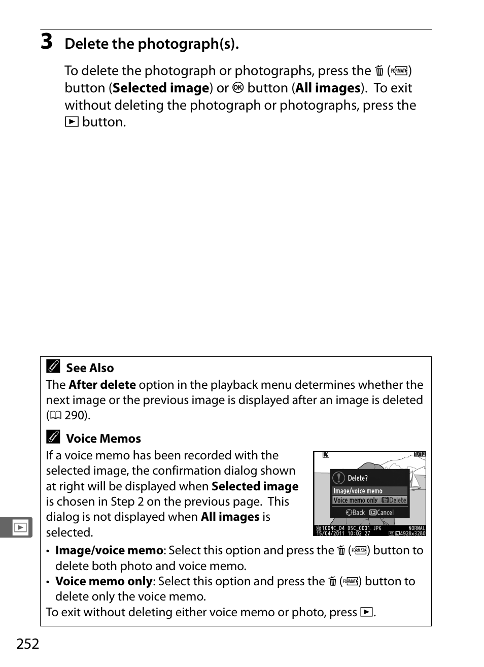 Nikon D4 User Manual | Page 278 / 484