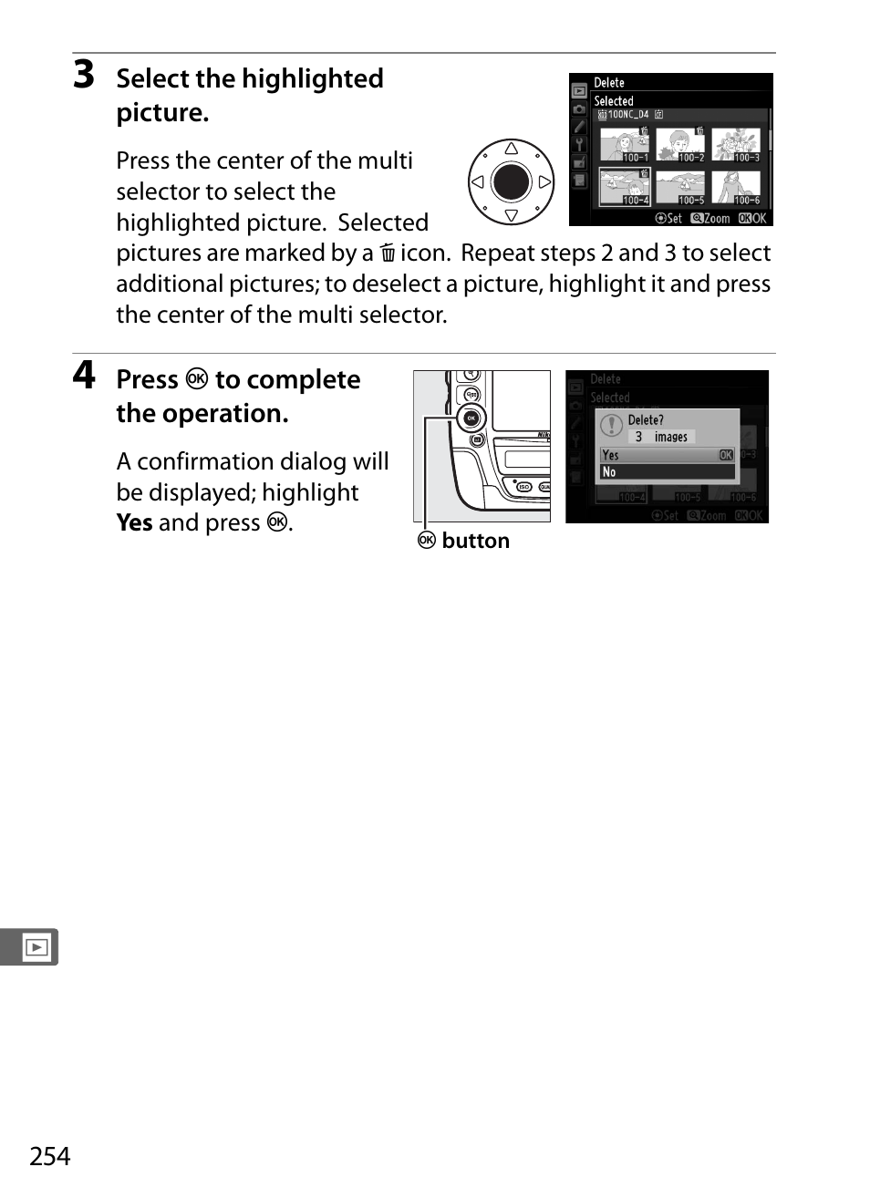 Nikon D4 User Manual | Page 280 / 484