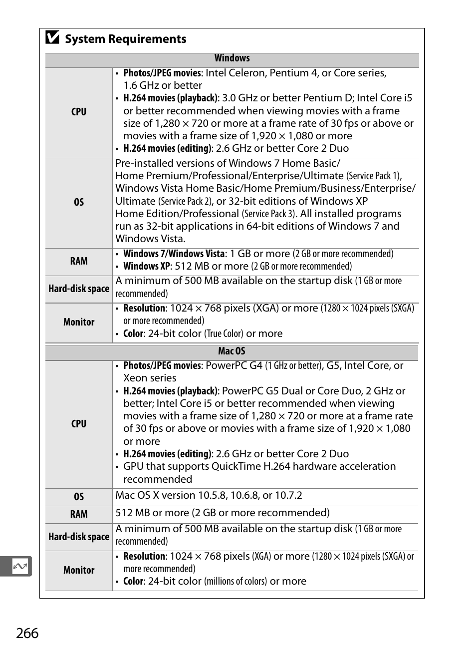 Nikon D4 User Manual | Page 292 / 484