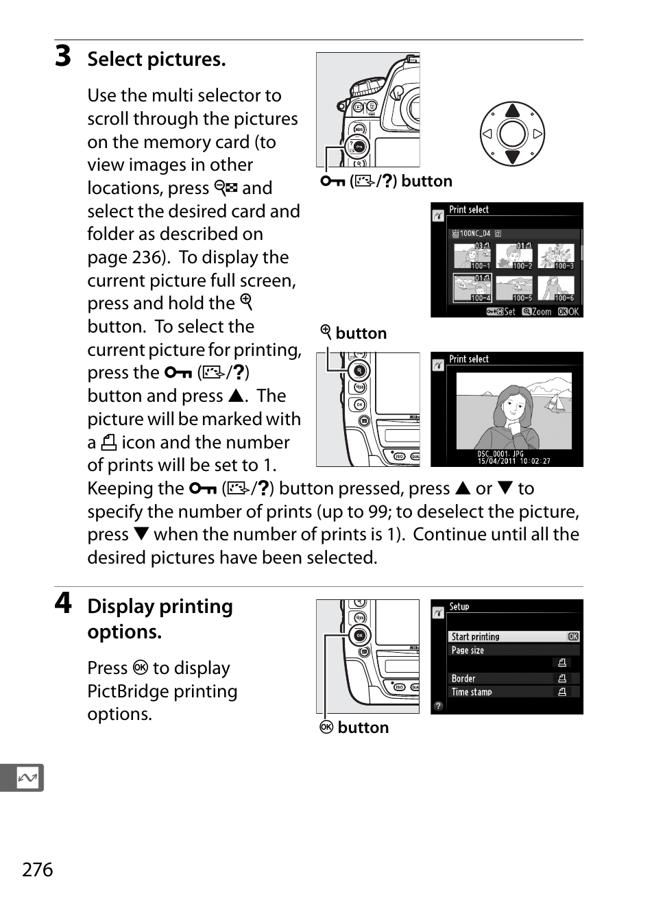 Nikon D4 User Manual | Page 302 / 484