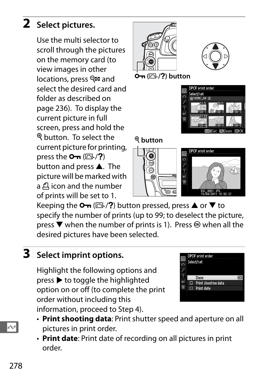 Nikon D4 User Manual | Page 304 / 484