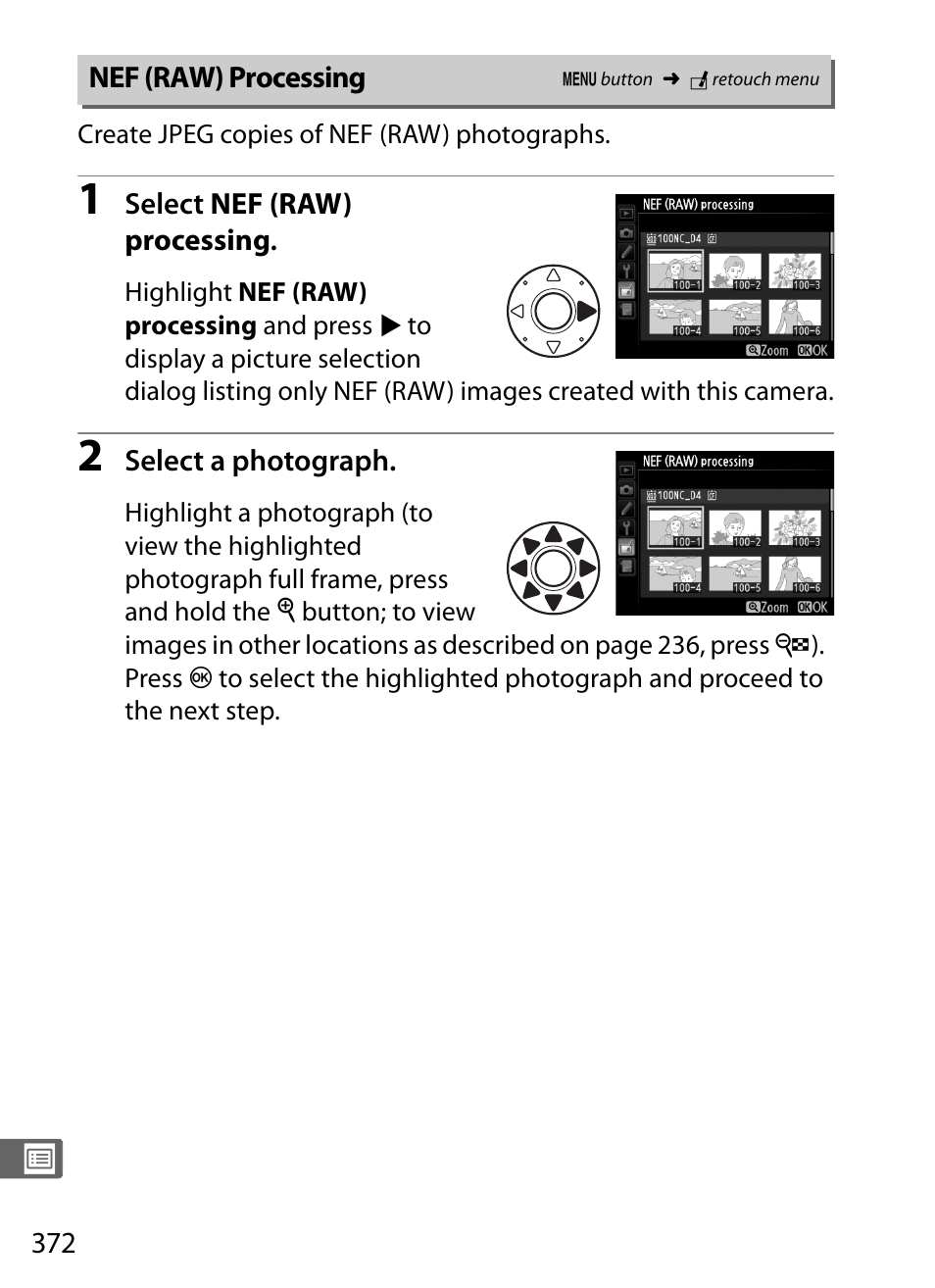Nef (raw) processing | Nikon D4 User Manual | Page 398 / 484