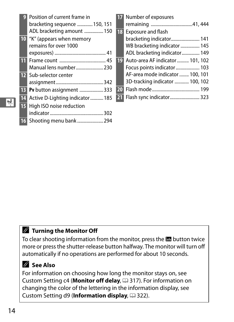 Nikon D4 User Manual | Page 40 / 484
