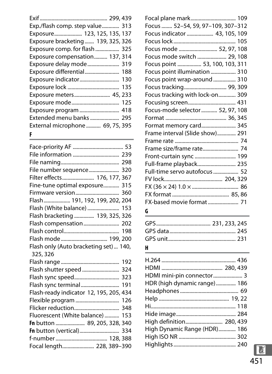 Nikon D4 User Manual | Page 477 / 484