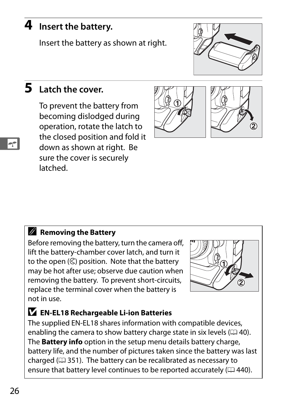 Nikon D4 User Manual | Page 52 / 484