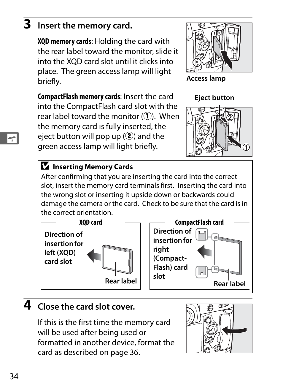 Nikon D4 User Manual | Page 60 / 484