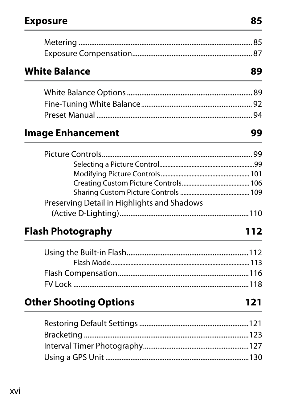 Nikon COOLPIX-A User Manual | Page 16 / 278