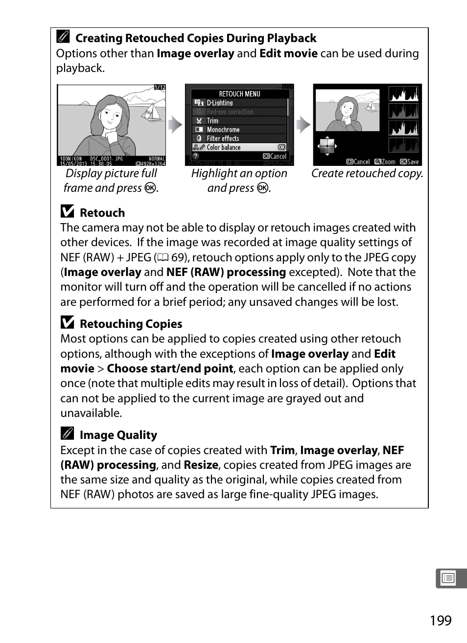 0 199; r | Nikon COOLPIX-A User Manual | Page 219 / 278